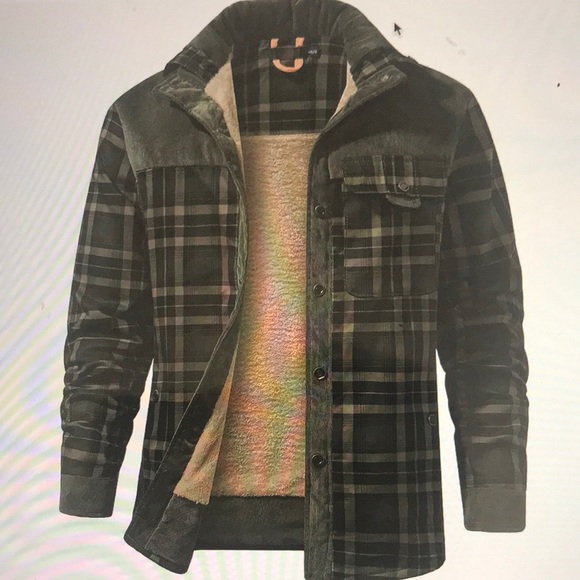 Other - New no tags never tried on Outdoor Casual mens shirt jacket lined